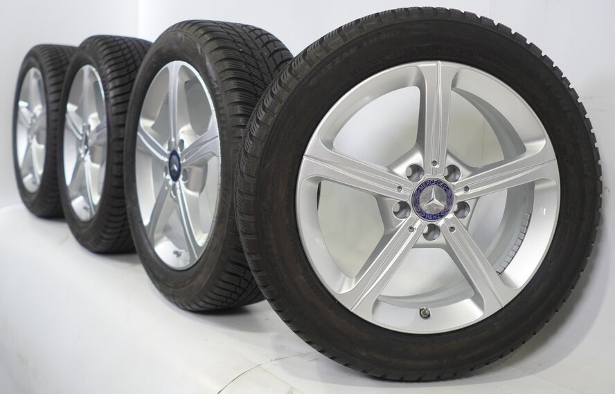 Mercedes Mercedes A B CLA Klasse W177 C118 W247 17-Zoll Bridgestone Winterkompletträder Original