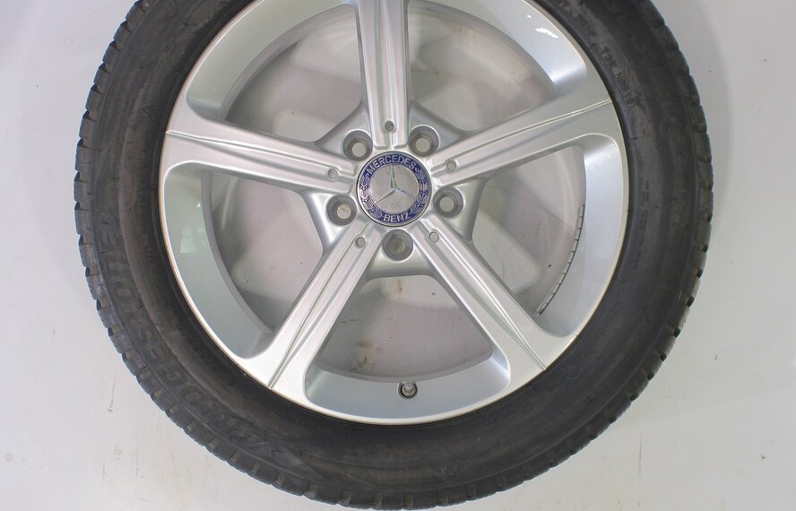 Mercedes Mercedes A B CLA Klasse W177 C118 W247 17-Zoll Bridgestone Winterkompletträder Original