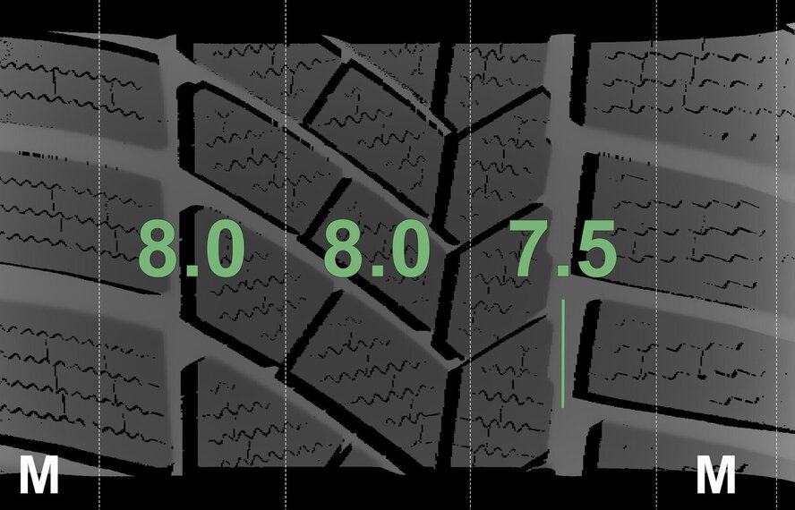 BMW BMW 2er F45 F46 Active Gran Tourer 483M 17-Zoll Continental Winterkompletträder Original