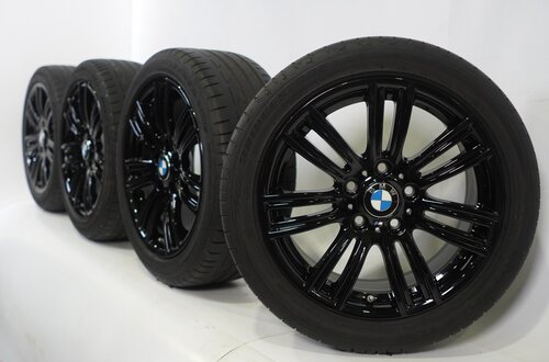BMW BMW 1 2er F20 F21 F22 F23 383M 17-Zoll-Felgen Bridgestone Runflat Sommerkompletträder Original BMW BMW 1 2er F20 F21 F22 F23 383M 17-Zoll-Felgen Bridgestone Runflat Sommerkompletträder Original