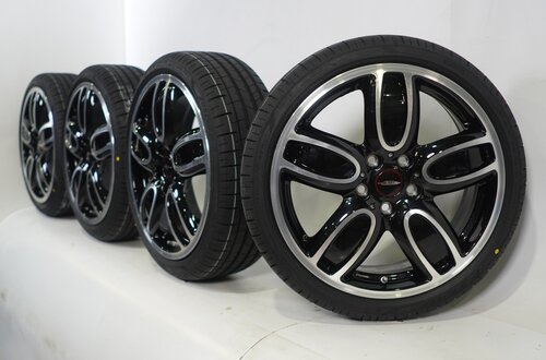 Mini Mini Cooper / S / One / Cabrio F55 F56 F57 JCW509 18-Zoll Felgen Pirelli Runflat Sommerkompletträder Neu Original Mini Mini Cooper / S / One / Cabrio F55 F56 F57 JCW509 18-Zoll Felgen Pirelli Runflat Sommerkompletträder Neu Original