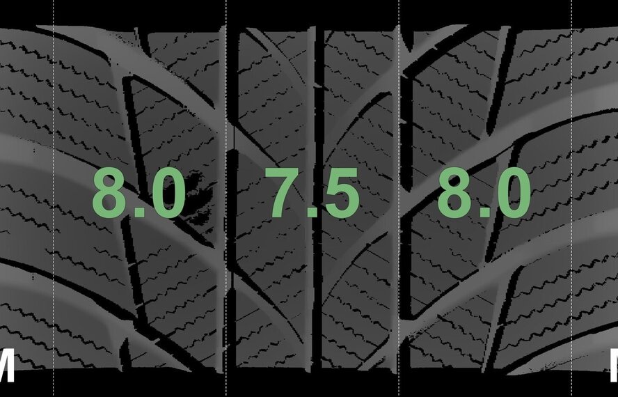 BMW BMW 3 4er F30 F31 F32 F33 F36 413 17-Zoll-Felgen Bridgestone Runflat Winterkompletträder Original