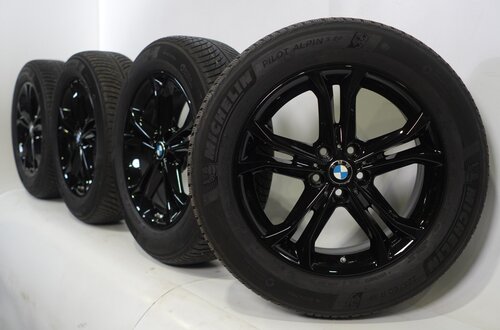 BMW BMW X3 X4 G01 G02 688 18-Zoll-Felgen Michelin Runflat Winterkompletträder Original BMW BMW X3 X4 G01 G02 688 18-Zoll-Felgen Michelin Runflat Winterkompletträder Original