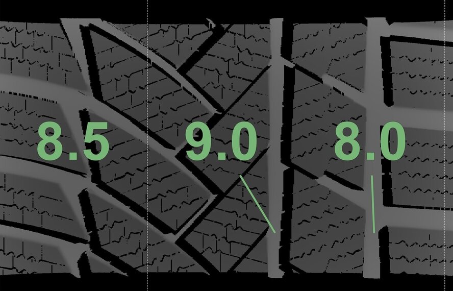 BMW BMW 5er G30 G31 8er G14 G15 G16 632 18-Zoll-Felgen Continental Runflat Winterkompletträder Neu Original