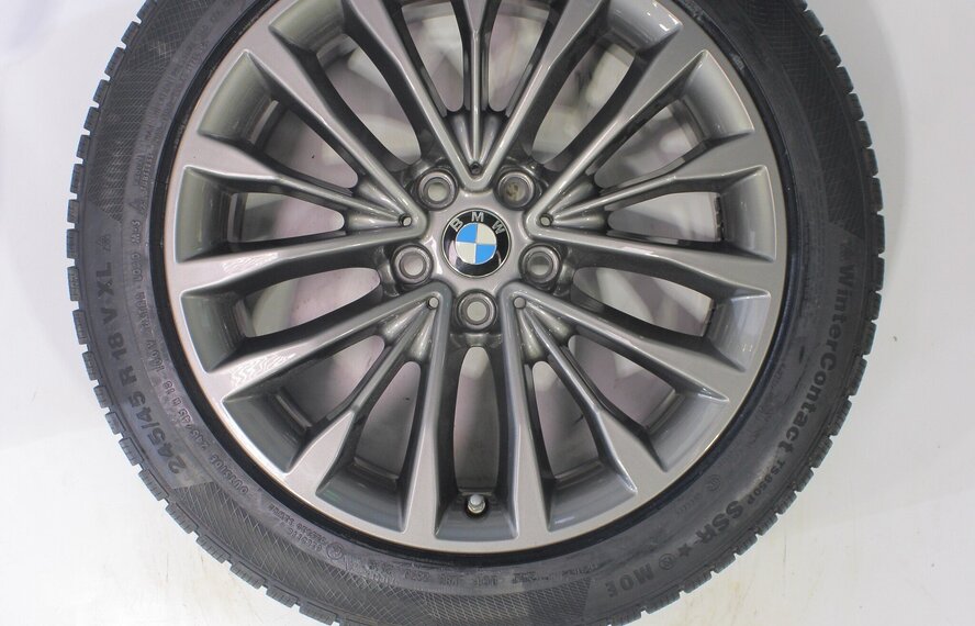 BMW BMW 5er G30 G31 8er G14 G15 G16 632 18-Zoll-Felgen Continental Runflat Winterkompletträder Neu Original