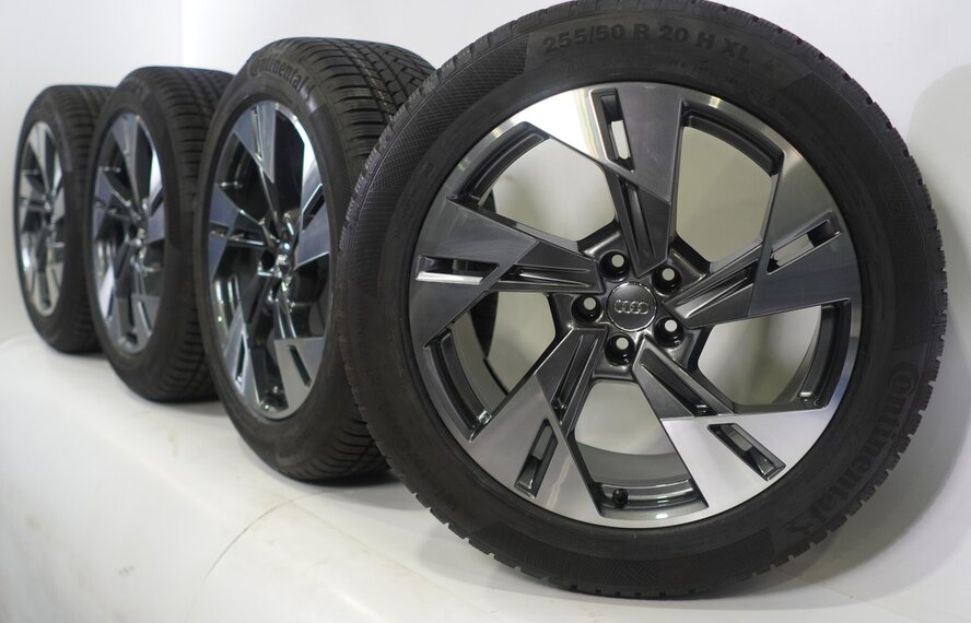 Audi Audi Etron 4KE 20-Zoll-Felgen Continental Winterkompletträder Neu Original