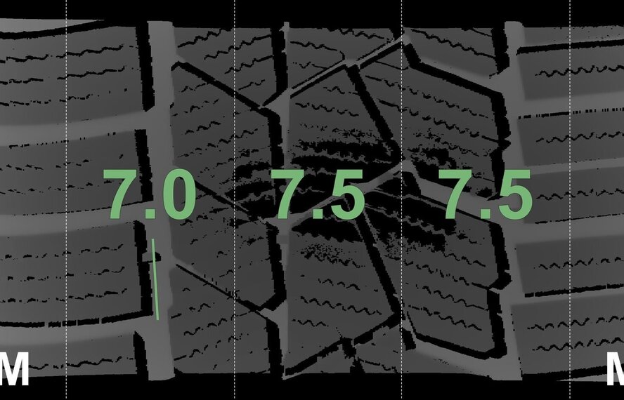 Mini Mini Clubman F54 521 18-Zoll-Felgen Continental Runflat Winterkompletträder Original