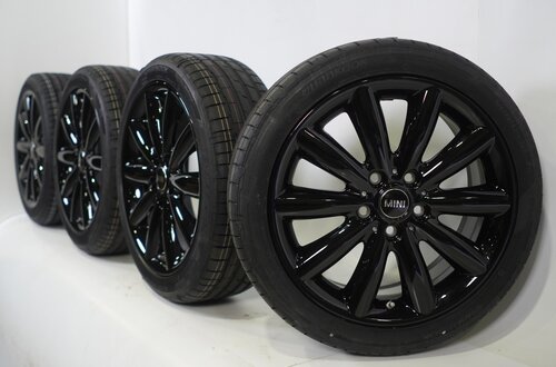 Mini Mini Cooper / S / One / Cabrio F55 F56 F57 499 17-Zoll-Felgen Hankook Runflat Sommerkompletträder Neu Original Mini Mini Cooper / S / One / Cabrio F55 F56 F57 499 17-Zoll-Felgen Hankook Runflat Sommerkompletträder Neu Original