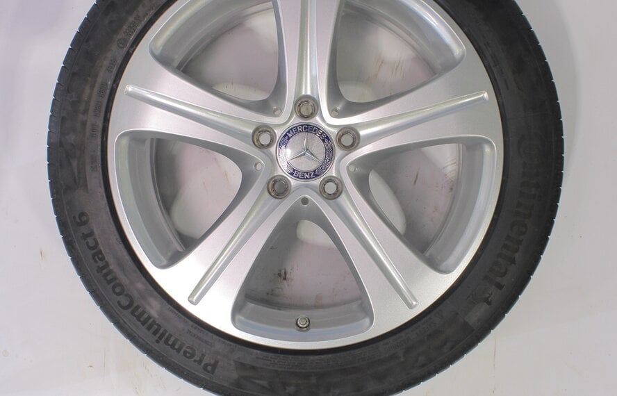 Mercedes Mercedes E Klasse W213 S213 18-Zoll-Felgen Continental Sommerkompletträder Original