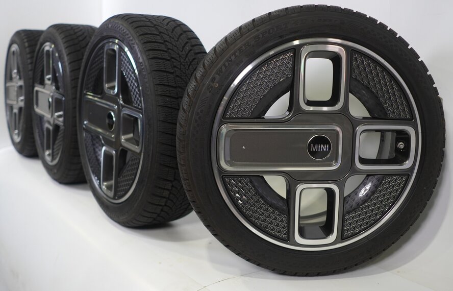 Mini Mini Cooper / S / One / Cabrio F55 F56 F57 737 17-Zoll Dunlop Runflat Winterkompletträder Original