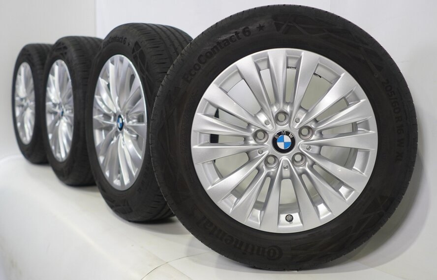 BMW BMW 2er F45 F46 Active Gran Tourer 475 16-Zoll-Felgen Continental Sommerkompletträder Original