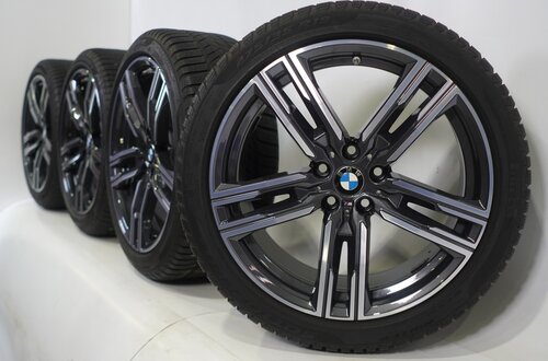 BMW BMW 5er G30 G31 8er G14 G15 G16 727M 19 Zoll Felgen Pirelli Runflat Winterkompletträder Original
