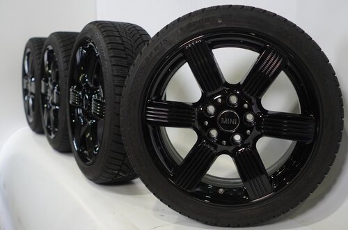 Mini Mini Cooper / S / One / Cabrio F55 F56 F57 525 17-Zoll-Felgen Dunlop Runflat Winterkompletträder Original Mini Mini Cooper / S / One / Cabrio F55 F56 F57 525 17-Zoll-Felgen Dunlop Runflat Winterkompletträder Original