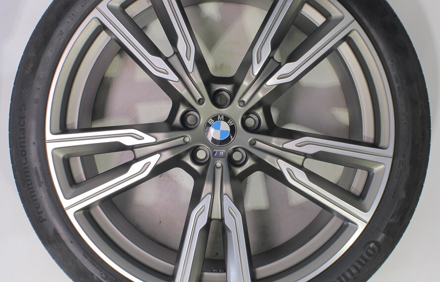 BMW BMW X5 G05 X6 G06 747M 22-Zoll-Felgen Continental Sommerkompletträder Original