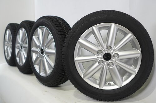 Mini Mini Cooper / S / One / Cabrio F55 F56 F57 508 16-Zoll-Felgen Dunlop Runflat Winterkompletträder Neu Original Mini Mini Cooper / S / One / Cabrio F55 F56 F57 508 16-Zoll-Felgen Dunlop Runflat Winterkompletträder Neu Original
