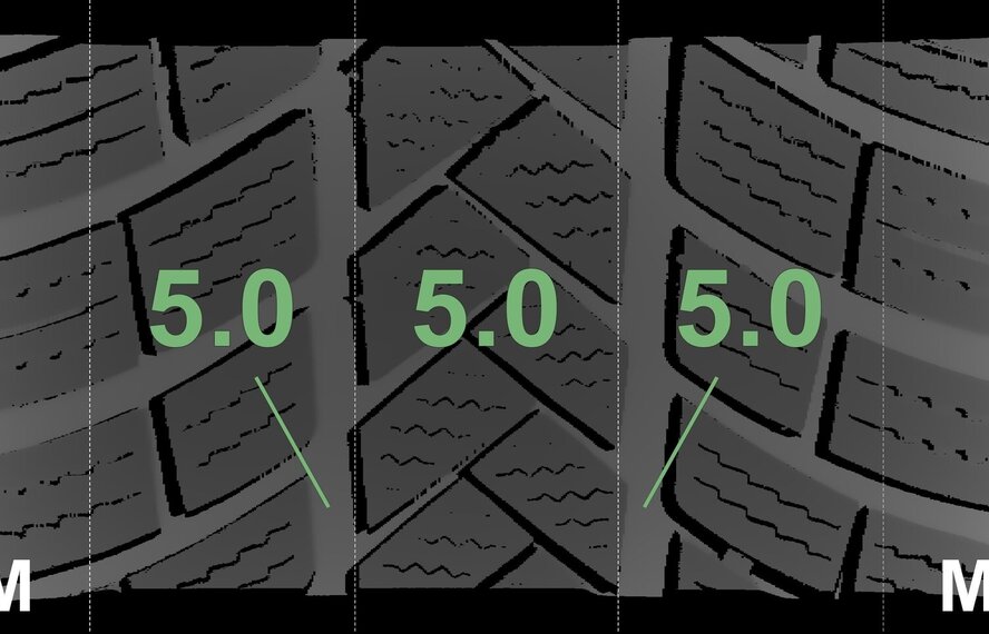 Audi Audi A6 4G C7 17-Zoll-Felgen Vredestein Winterkompletträder Original