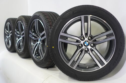 BMW BMW 5er G30 G31 8er G14 G15 G16 844 18-Zoll-Felgen Pirelli Sommerkompletträder Neu Original
