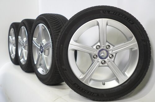 Mercedes Mercedes A B CLA Klasse W177 C118 W247 17-Zoll Felgen Michelin Winterkompletträder Original Mercedes Mercedes A B CLA Klasse W177 C118 W247 17-Zoll Felgen Michelin Winterkompletträder Original