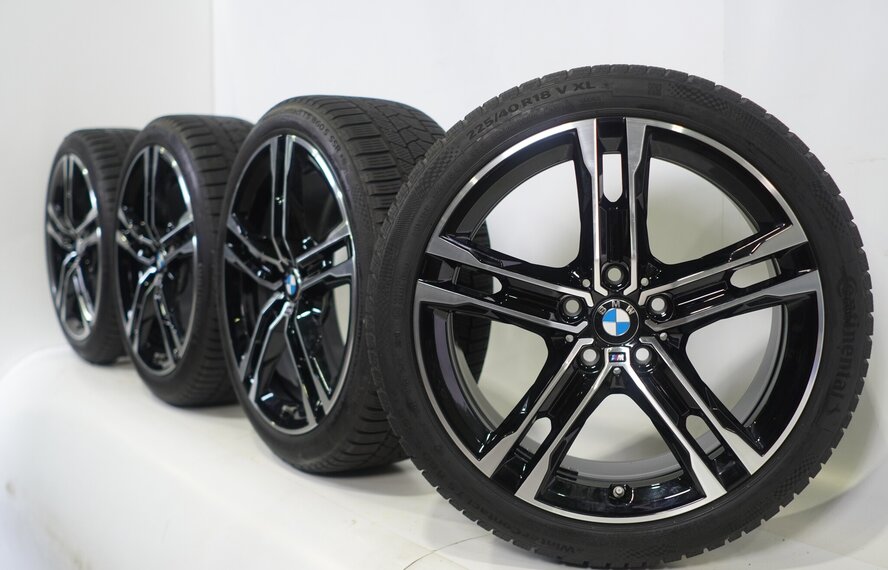 BMW BMW 1 2er F40 F44 2er Gran Coupe 556M 18-Zoll Felgen Continental Runflat Winterkompletträder Original