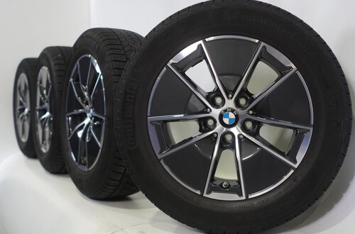 BMW BMW 2er 3er 4er G20 G21 G22 G42 773 16-Zoll-Felgen Continental Runflat Winterkompletträder Original BMW BMW 2er 3er 4er G20 G21 G22 G42 773 16-Zoll-Felgen Continental Runflat Winterkompletträder Original