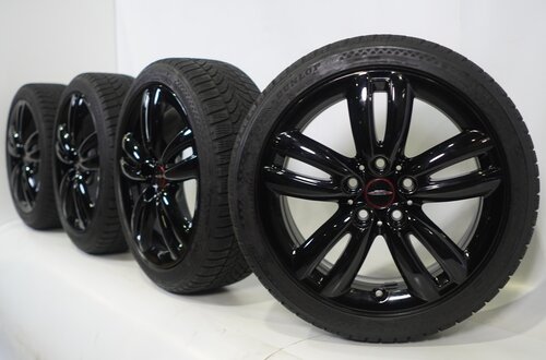 Mini Mini Cooper / S / One / Cabrio F55 F56 F57 JCW501 17-Zoll-Felgen Dunlop Runflat Winterkompletträder Original Mini Mini Cooper / S / One / Cabrio F55 F56 F57 JCW501 17-Zoll-Felgen Dunlop Runflat Winterkompletträder Original