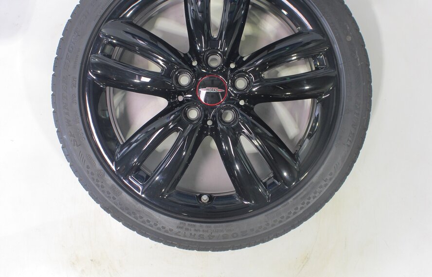 Mini Mini Cooper / S / One / Cabrio F55 F56 F57 JCW501 17-Zoll-Felgen Dunlop Runflat Winterkompletträder Original