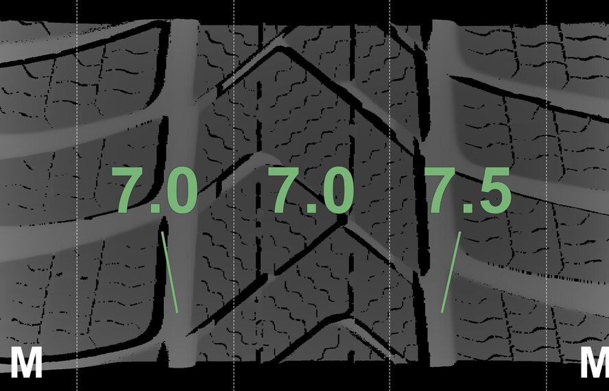 Mini Mini Clubman F54 519 17-Zoll-Felgen Pirelli Runflat Winterkompletträder Original