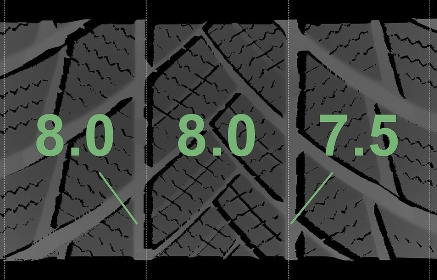 BMW BMW X7 G07 752 21-Zoll-Felgen Bridgestone Runflat Winterkompletträder Original