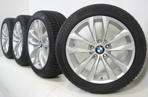 BMW BMW 5 6er F06 F10 F11 F12 F13 609 18-Zoll-Felgen Continental Runflat Winterkompletträder Neu Original