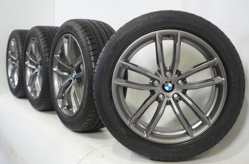 BMW BMW 5er G30 G31 8er G14 G15 G16 662M 18-Zoll-Felgen Dunlop Runflat Sommerkompletträder Neu Original