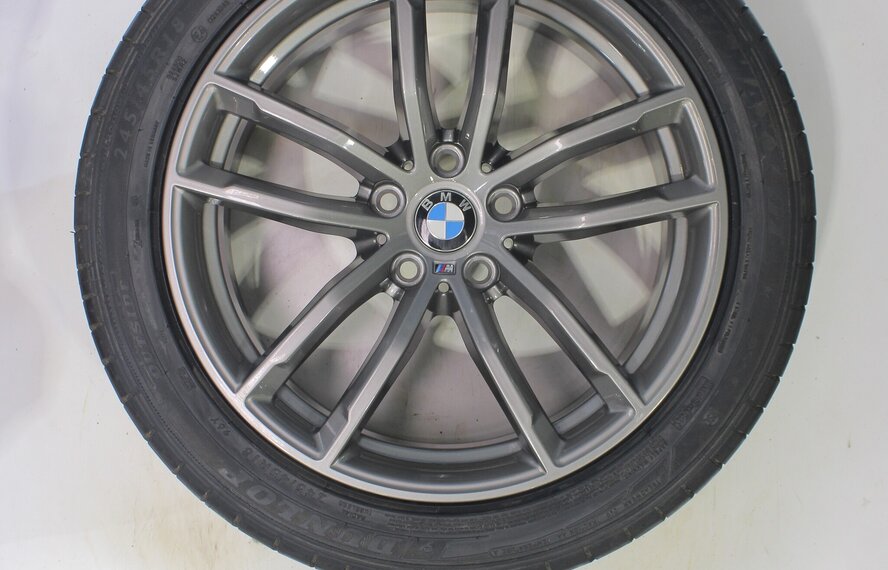 BMW BMW 5er G30 G31 8er G14 G15 G16 662M 18-Zoll-Felgen Dunlop Runflat Sommerkompletträder Neu Original