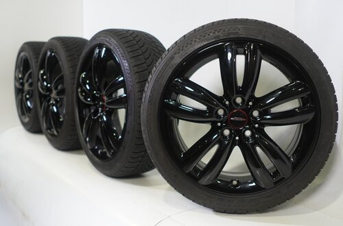 Mini Mini Cooper / S / One / Cabrio F55 F56 F57 JCW501 17-Zoll-Felgen Dunlop Runflat Winterkompletträder Original Mini Mini Cooper / S / One / Cabrio F55 F56 F57 JCW501 17-Zoll-Felgen Dunlop Runflat Winterkompletträder Original