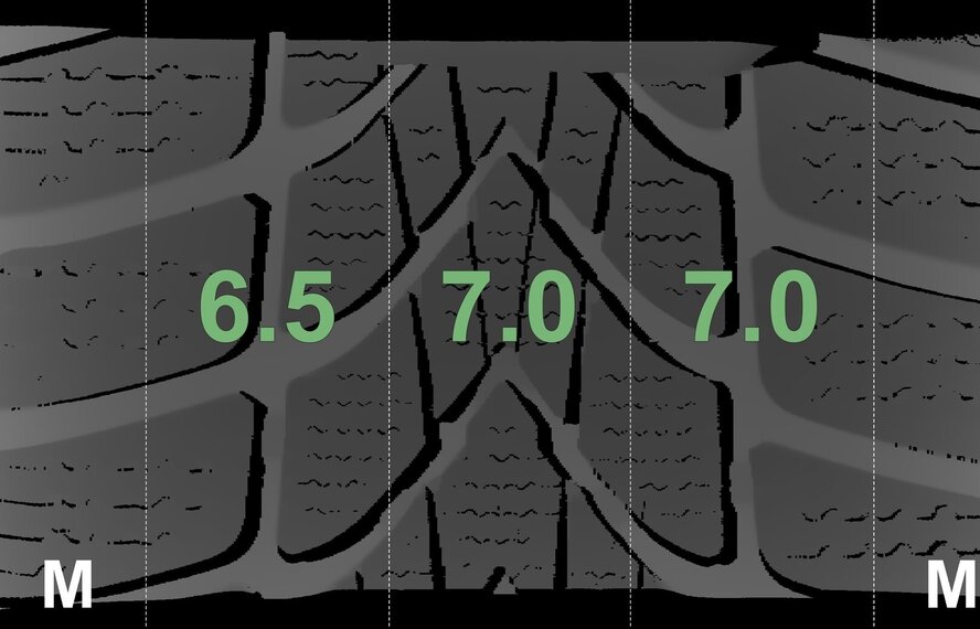 Mini Mini Cooper / S / One / Cabrio F55 F56 F57 JCW501 17-Zoll-Felgen Dunlop Runflat Winterkompletträder Original