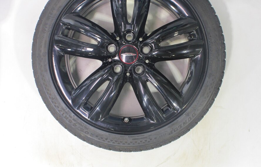 Mini Mini Cooper / S / One / Cabrio F55 F56 F57 JCW501 17-Zoll-Felgen Dunlop Runflat Winterkompletträder Original
