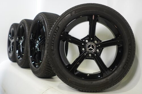 Mercedes Mercedes A B CLA Klasse W177 C118 W247 17-Zoll Felgen Michelin Winterkompletträder Original Mercedes Mercedes A B CLA Klasse W177 C118 W247 17-Zoll Felgen Michelin Winterkompletträder Original
