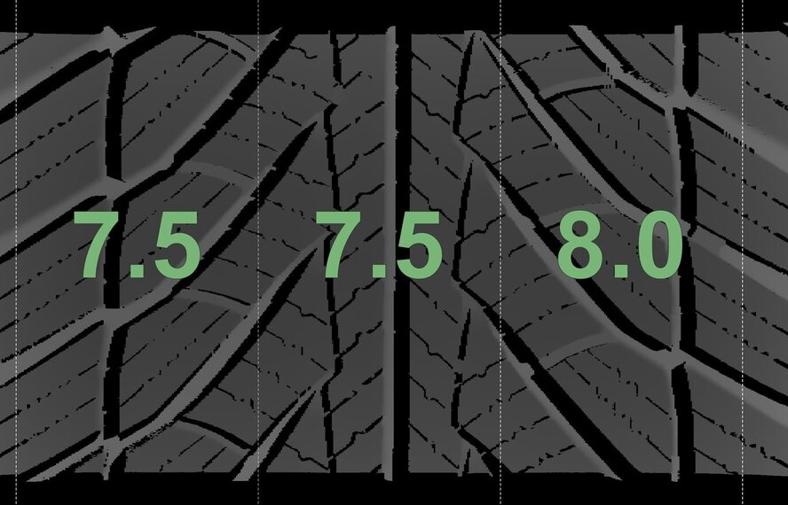 BMW BMW 5er G30 G31 8er G14 G15 G16 632 18-Zoll-Felgen Goodyear Winterkompletträder Original