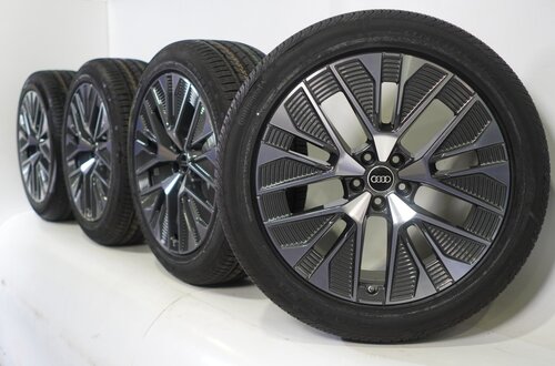 Audi Audi Etron 4KE 21-Zoll-Felgen Continental Sommerkompletträder Neu Original Audi Audi Etron 4KE 21-Zoll-Felgen Continental Sommerkompletträder Neu Original