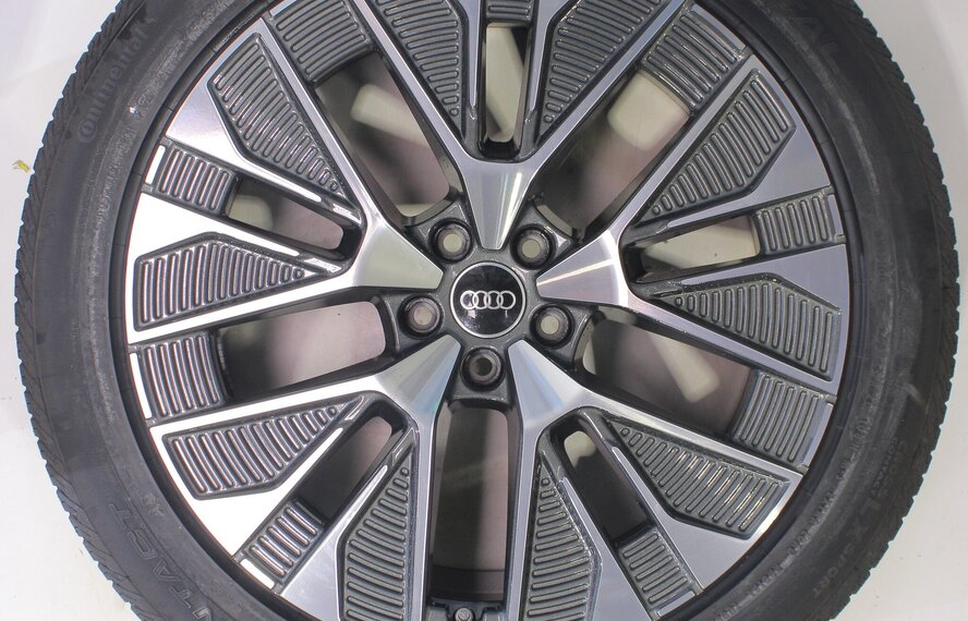 Audi Audi Etron 4KE 21-Zoll-Felgen Continental Sommerkompletträder Neu Original