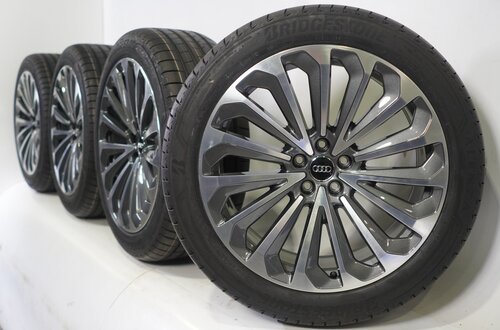 Audi Audi Etron 4KE 21-Zoll-Felgen Bridgestone Sommerkompletträder Neu Original Audi Audi Etron 4KE 21-Zoll-Felgen Bridgestone Sommerkompletträder Neu Original