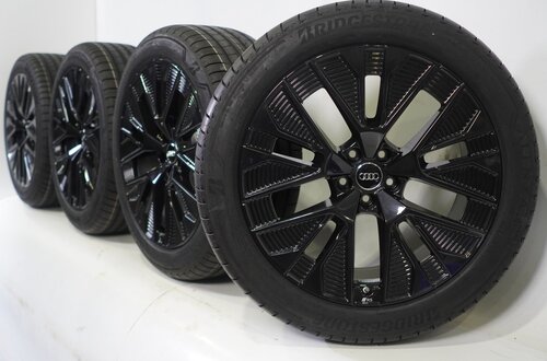 Audi Audi Etron 4KE 21-Zoll-Felgen Bridgestone Sommerkompletträder Neu Original Audi Audi Etron 4KE 21-Zoll-Felgen Bridgestone Sommerkompletträder Neu Original