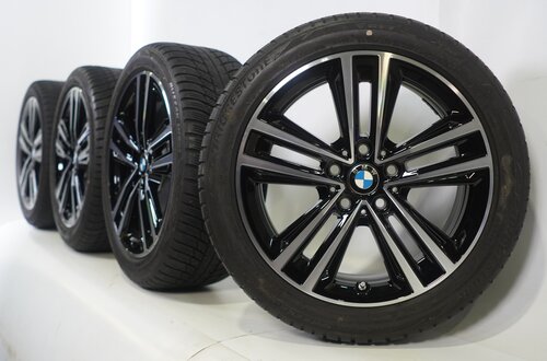 BMW BMW 1 2er F40 F44 2er Gran Coupe 548 17-Zoll-Felgen Bridgestone Runflat Winterkompletträder Original