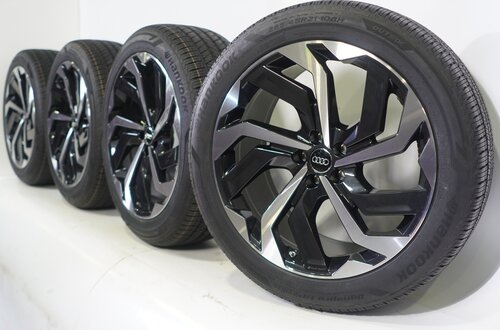 Audi Audi Etron 4KE 21-Zoll-Felgen Hankook Sommerkompletträder Neu Original Audi Audi Etron 4KE 21-Zoll-Felgen Hankook Sommerkompletträder Neu Original