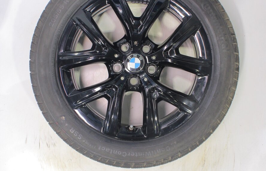 BMW BMW 2er F45 F46 Active Gran Tourer 574 17-Zoll Felgen Continental Runflat Winterkompletträder Original