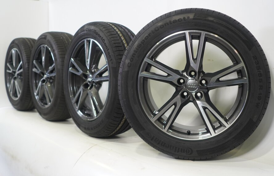 Audi Audi Q5 SQ5 80A 19-Zoll-Felgen Continental Sommerkompletträder Neu Original