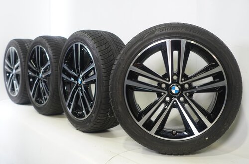BMW BMW 1 2er F40 F44 2er Gran Coupe 548 17-Zoll-Felgen Bridgestone Runflat Winterkompletträder Original