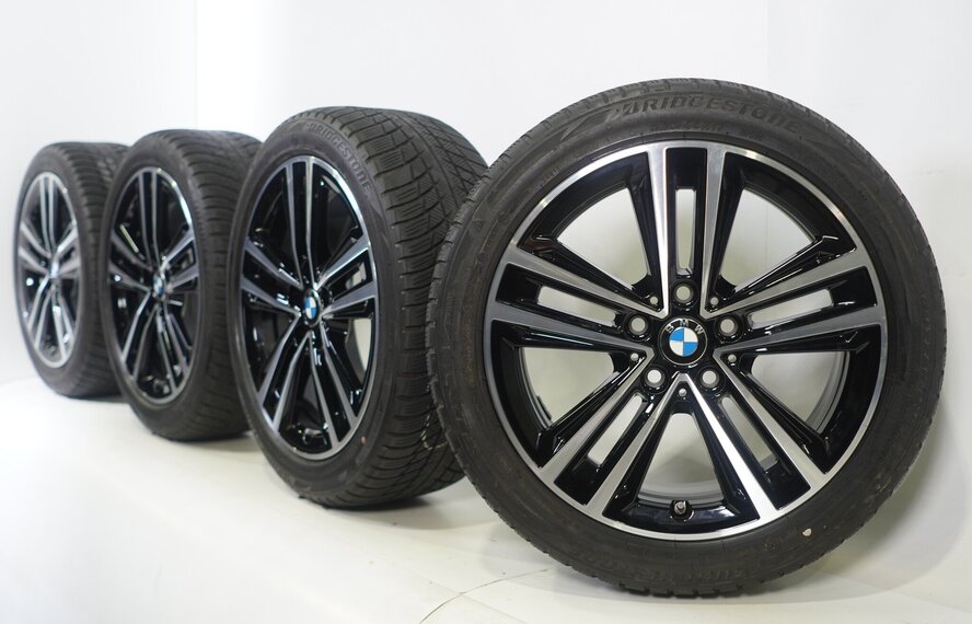 BMW BMW 1 2er F40 F44 2er Gran Coupe 548 17-Zoll-Felgen Bridgestone Runflat Winterkompletträder Original