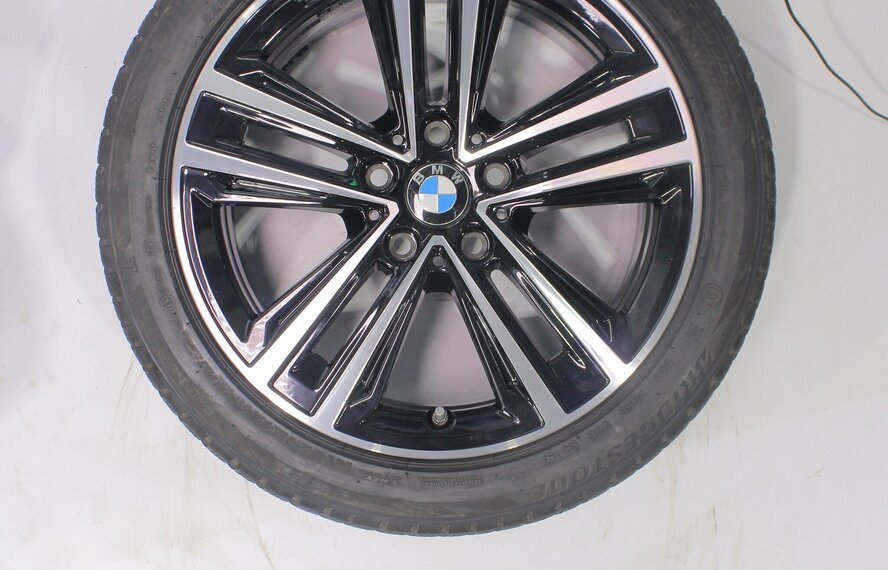 BMW BMW 1 2er F40 F44 2er Gran Coupe 548 17-Zoll-Felgen Bridgestone Runflat Winterkompletträder Original