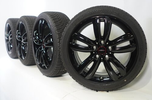 Mini Mini Cooper / S / One / Cabrio F55 F56 F57 JCW501 17-Zoll-Felgen Dunlop Runflat Winterkompletträder Original Mini Mini Cooper / S / One / Cabrio F55 F56 F57 JCW501 17-Zoll-Felgen Dunlop Runflat Winterkompletträder Original