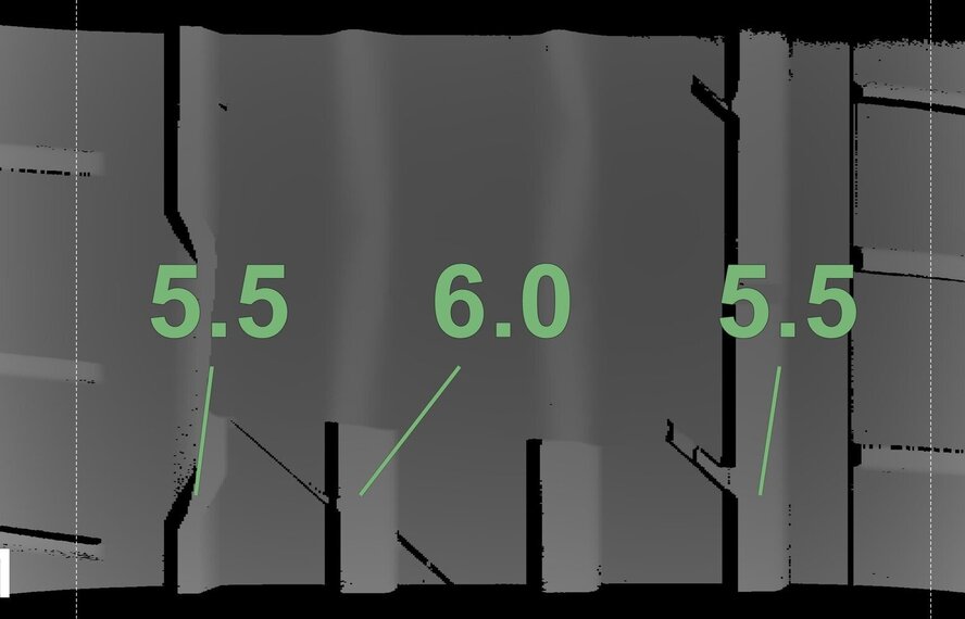 Mini Mini F65 / F66 One / Cooper / Cooper D / Cooper S 960 18-Zoll-Felgen Hankook Sommerkompletträder Neu Original