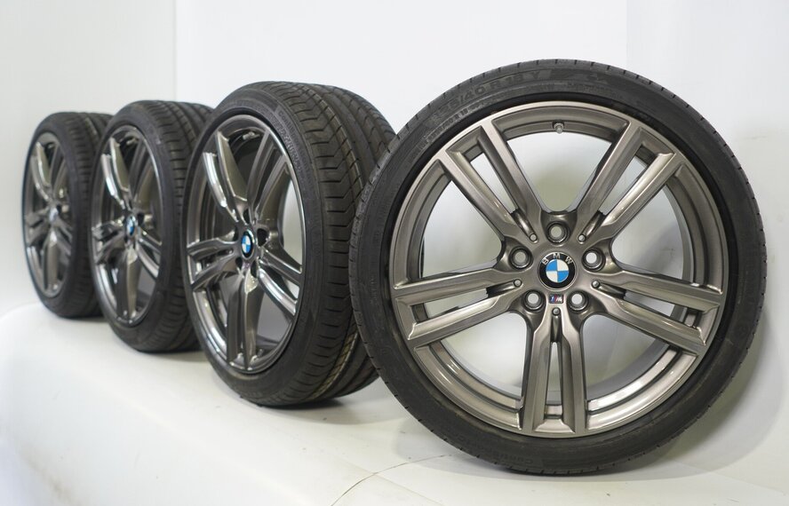 BMW BMW 1 2er F40 F44 2er Gran Coupe 486M 18-Zoll-Felgen Continental Runflat Sommerkompletträder Neu Original